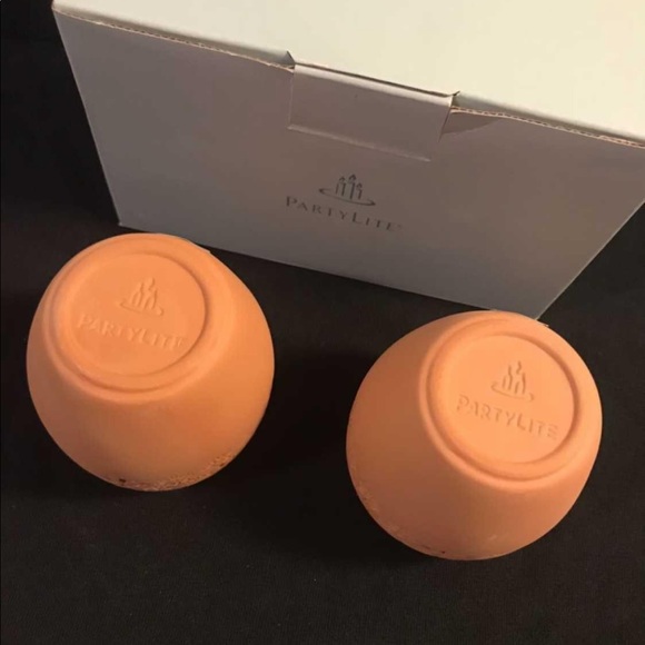 Partylite Terra Blossom Tealight Holder set - Picture 3 of 5